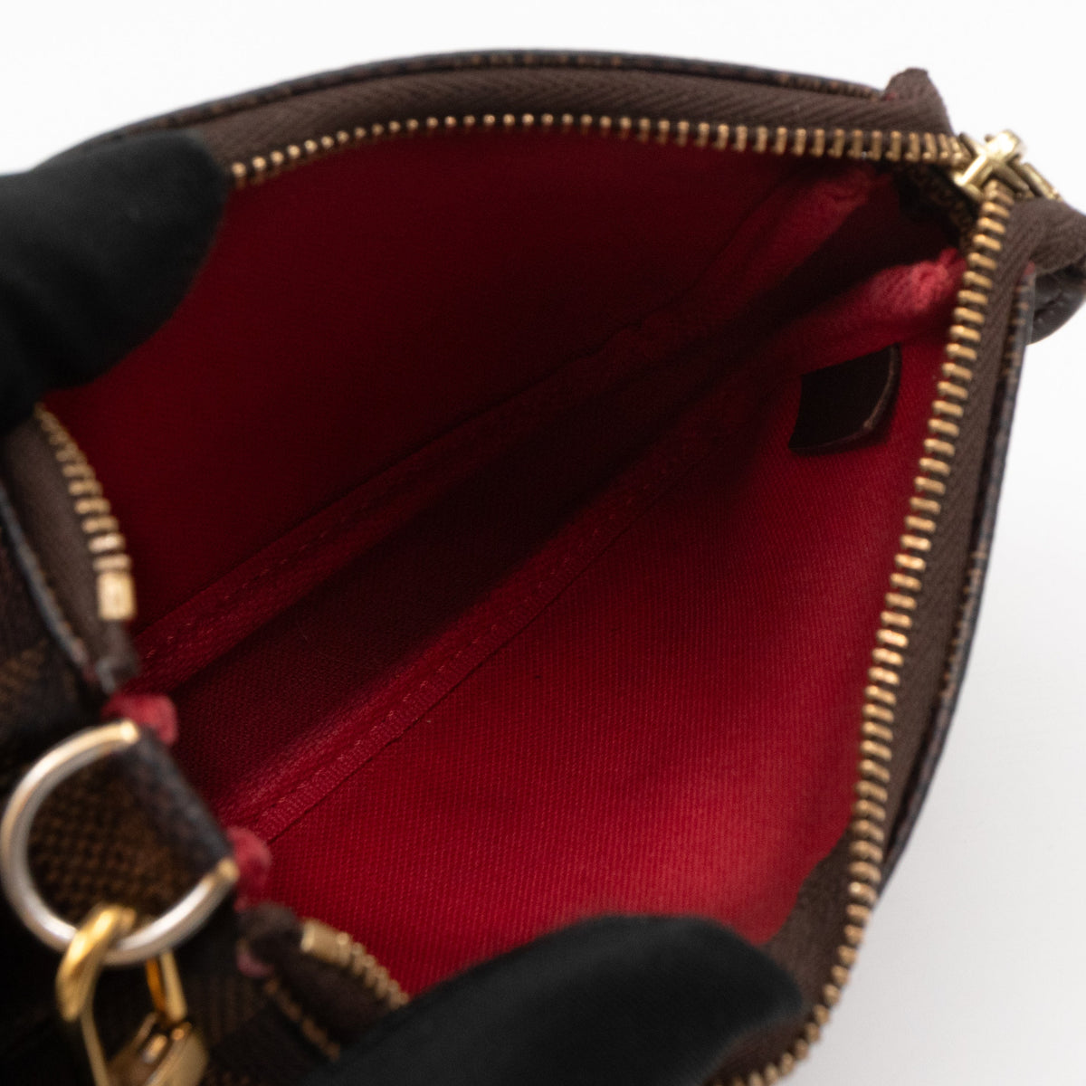 Louis-vuitton Mini Pochette Accessoires Damier Ebene
