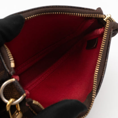 Louis-vuitton Mini Pochette Accessoires Damier Ebene