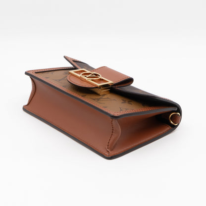 Louis-vuitton Dauphine Chain Wallet Monogram Reverse