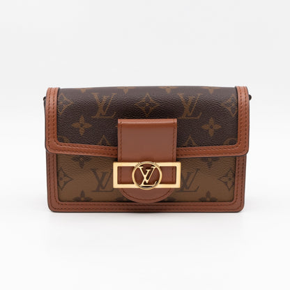 Louis-vuitton Dauphine Chain Wallet Monogram Reverse