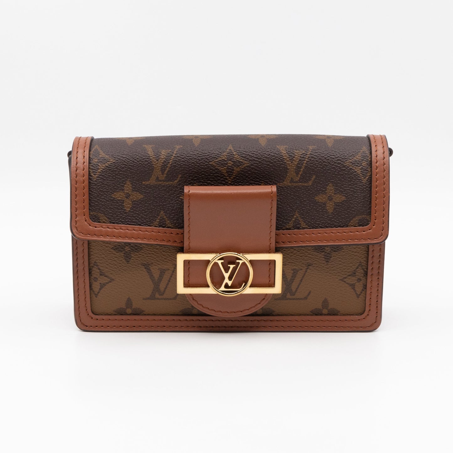 Dauphine Chain Wallet Monogram Reverse