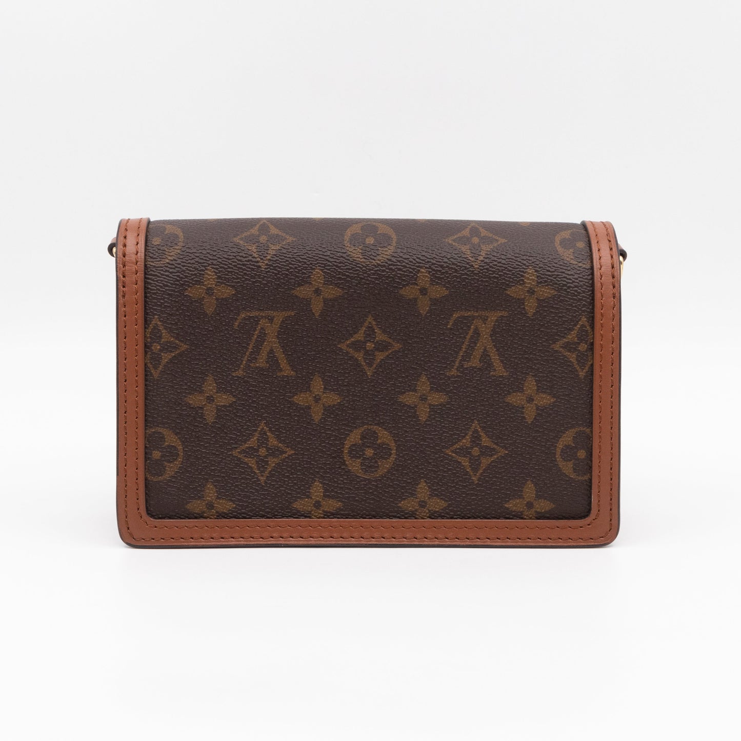Louis-vuitton Dauphine Chain Wallet Monogram Reverse