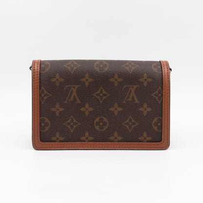 Louis-vuitton Dauphine Chain Wallet Monogram Reverse