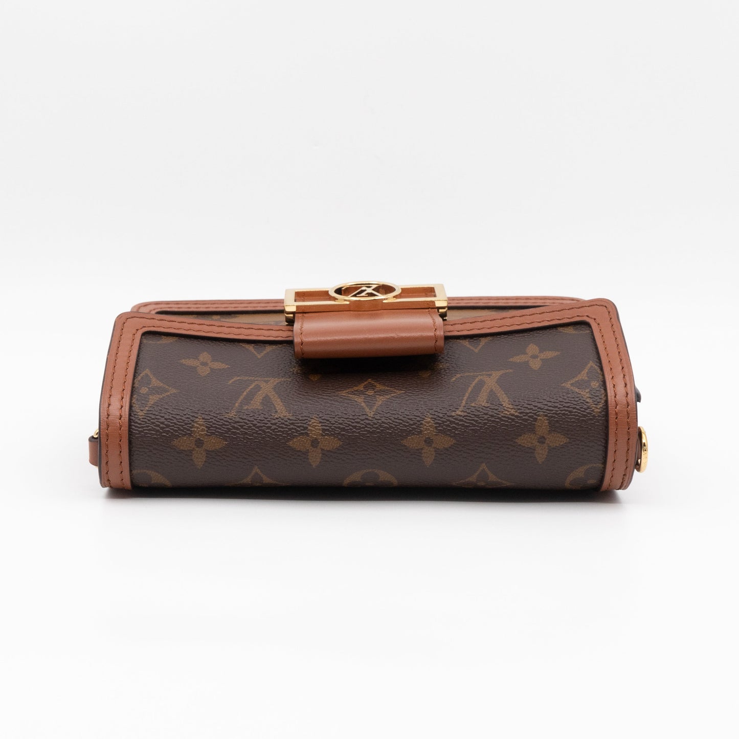 Louis-vuitton Dauphine Chain Wallet Monogram Reverse