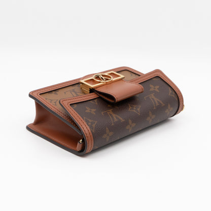 Louis-vuitton Dauphine Chain Wallet Monogram Reverse