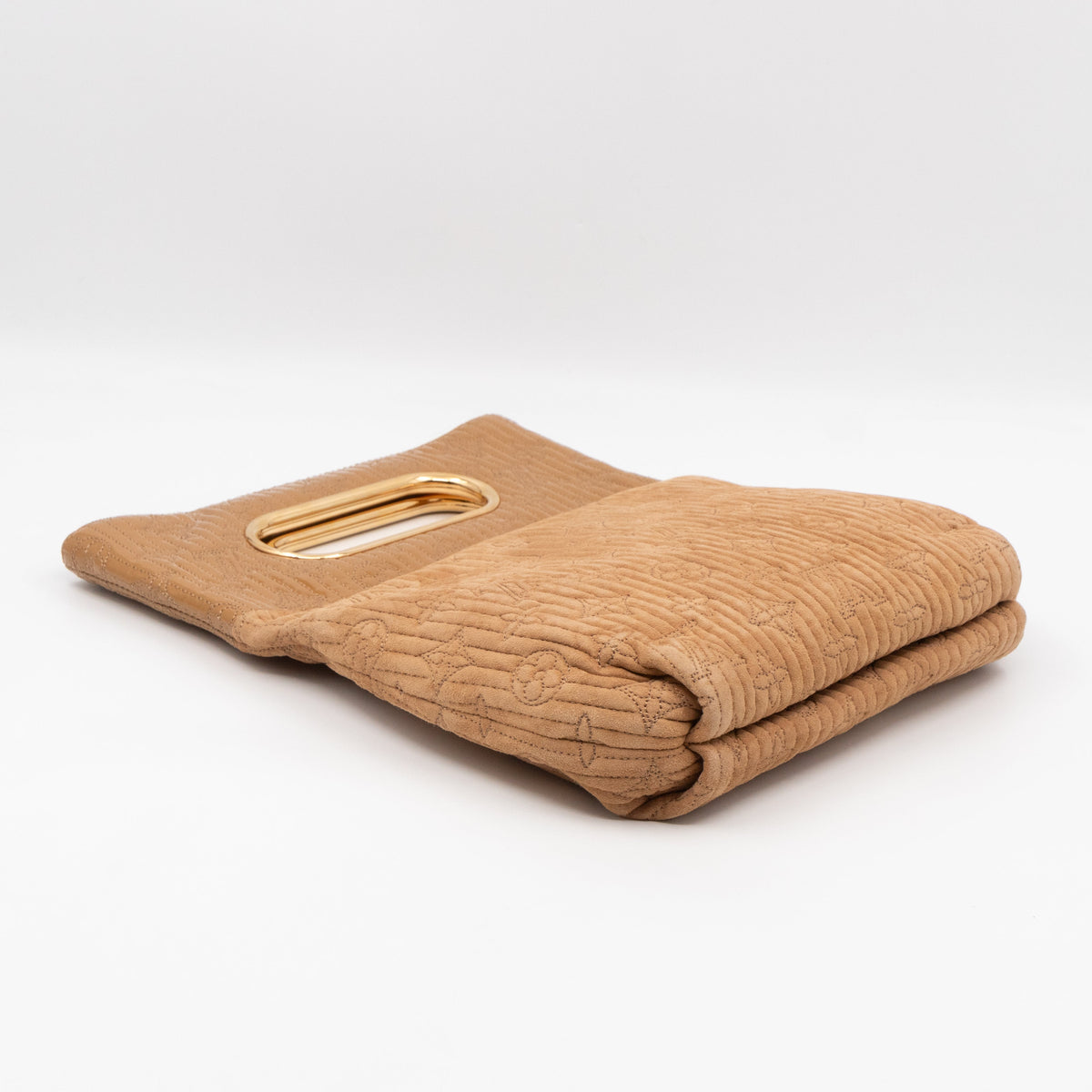 Louis-vuitton Motard Afterdark Clutch Bag Powder Monogram Suede
