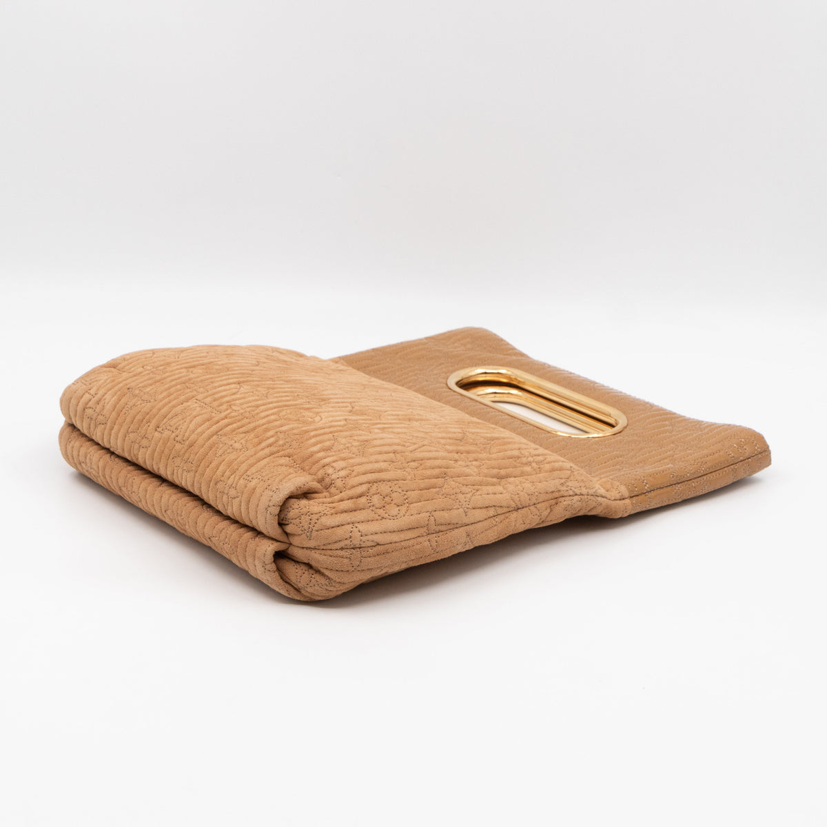 Louis-vuitton Motard Afterdark Clutch Bag Powder Monogram Suede