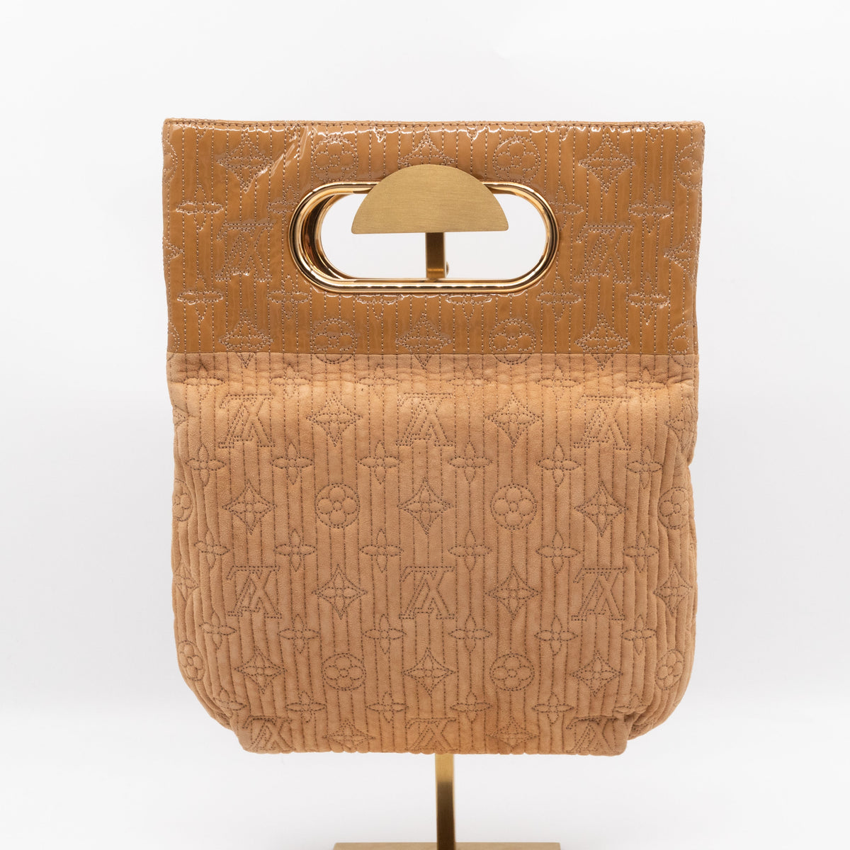 Louis-vuitton Motard Afterdark Clutch Bag Powder Monogram Suede