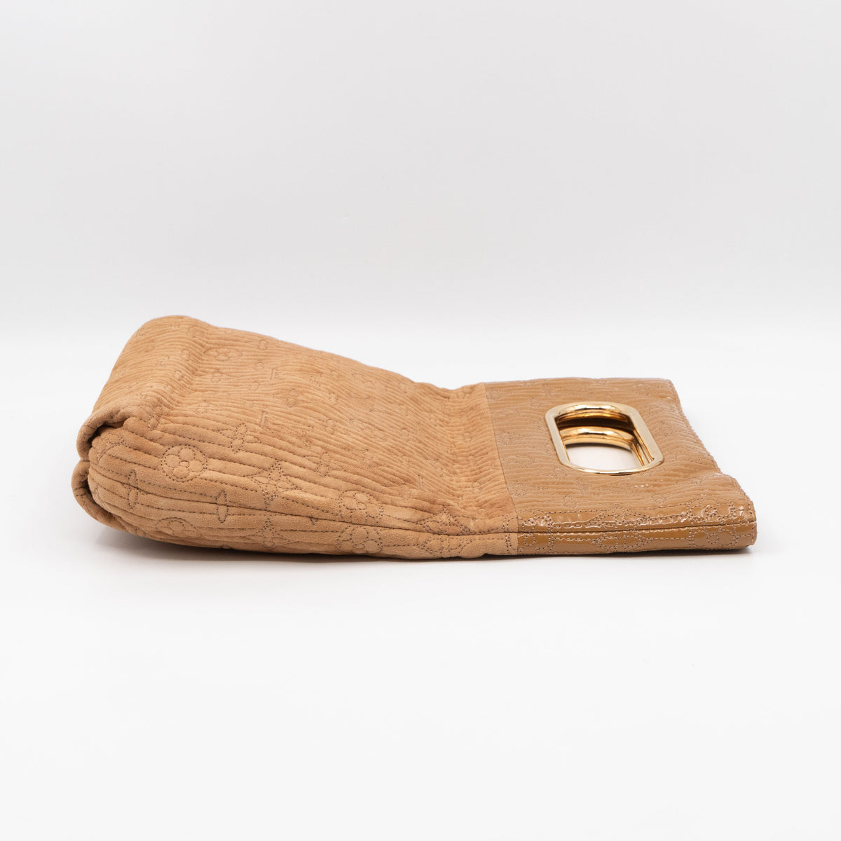 Louis-vuitton Motard Afterdark Clutch Bag Powder Monogram Suede