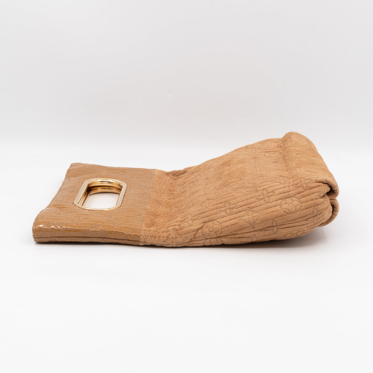 Louis-vuitton Motard Afterdark Clutch Bag Powder Monogram Suede