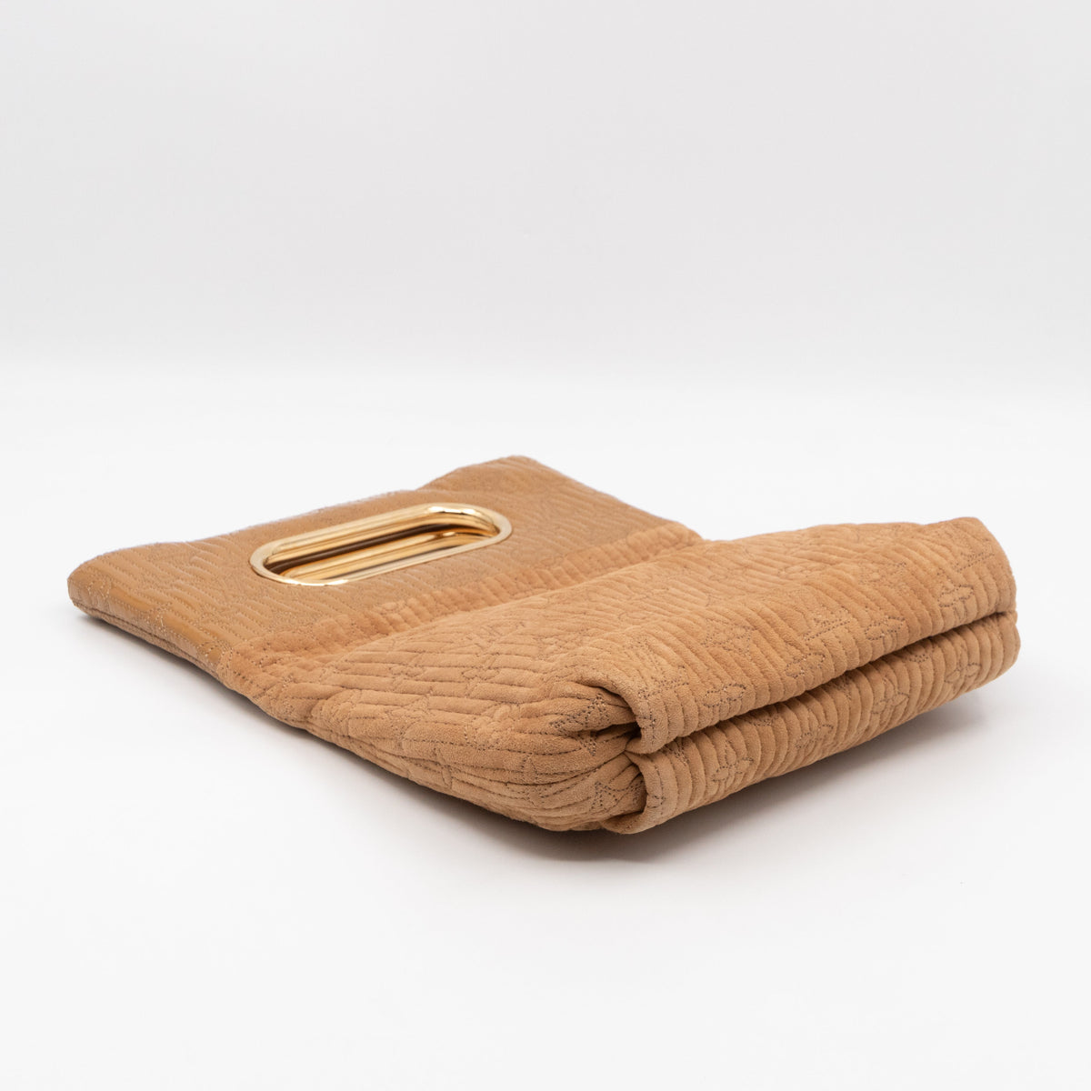 Louis-vuitton Motard Afterdark Clutch Bag Powder Monogram Suede