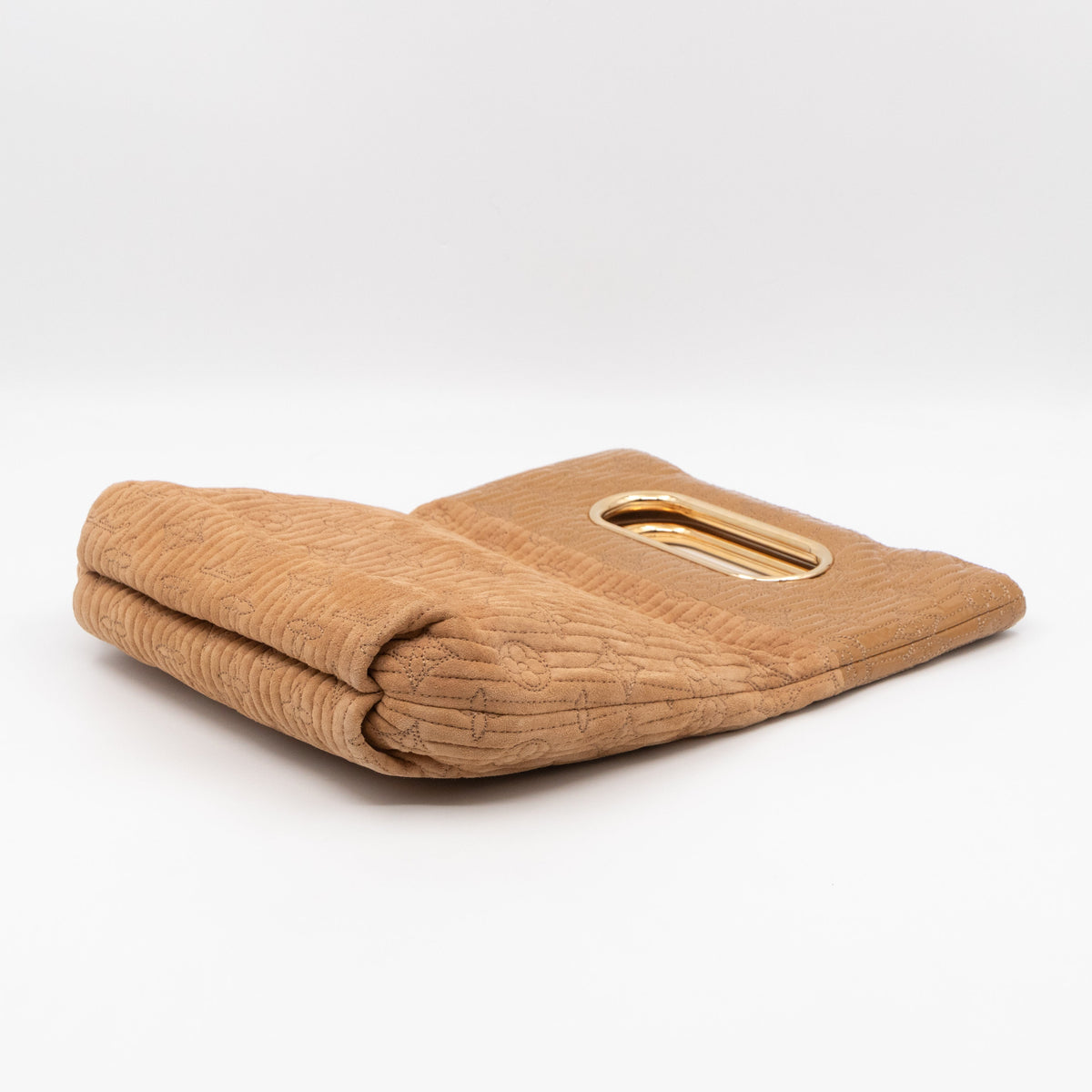 Louis-vuitton Motard Afterdark Clutch Bag Powder Monogram Suede