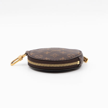 Round Coin Purse Monogram