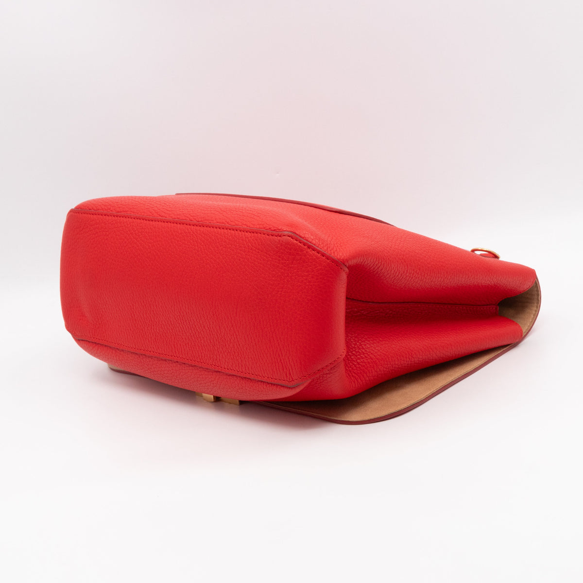 Louis-vuitton Volta Bag Red Taurillon Leather