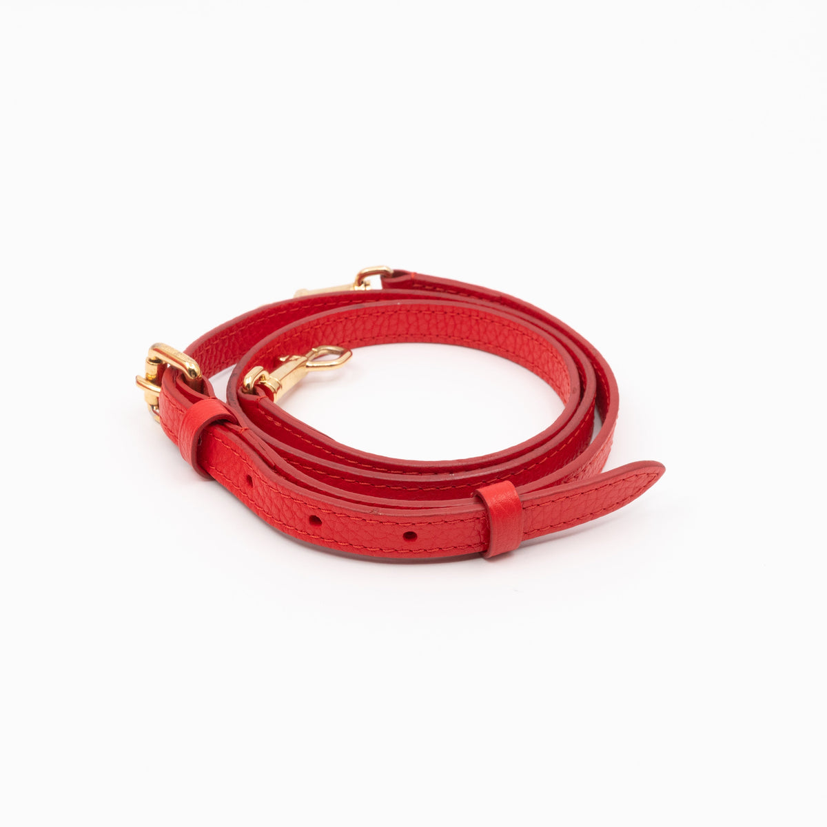 Louis-vuitton Volta Bag Red Taurillon Leather