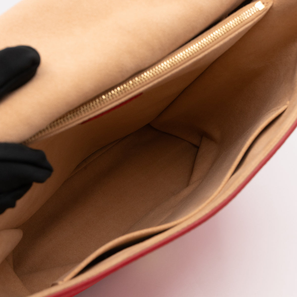 Louis-vuitton Volta Bag Red Taurillon Leather