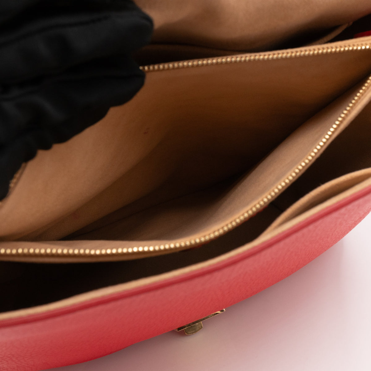 Louis-vuitton Volta Bag Red Taurillon Leather