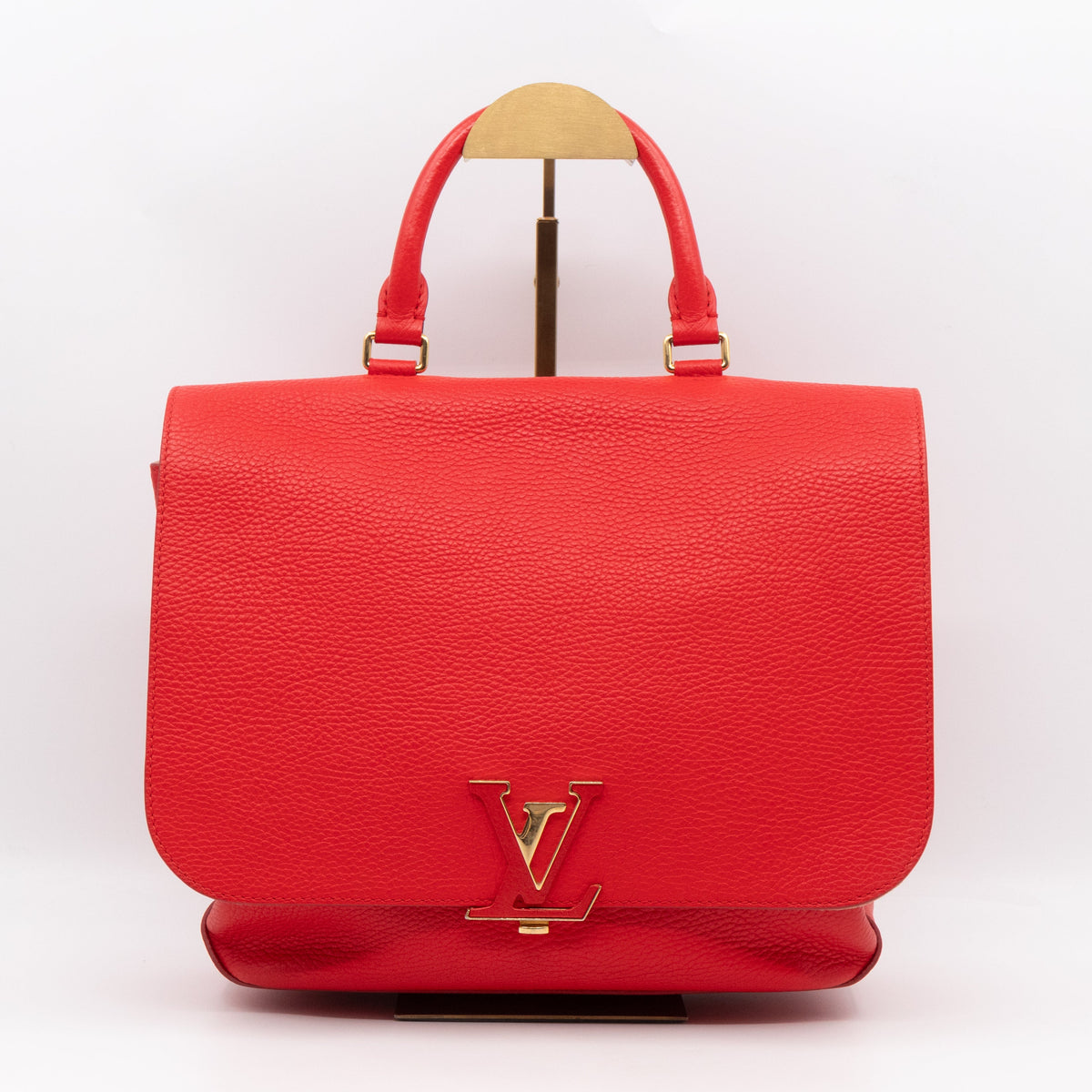 Louis-vuitton Volta Bag Red Taurillon Leather