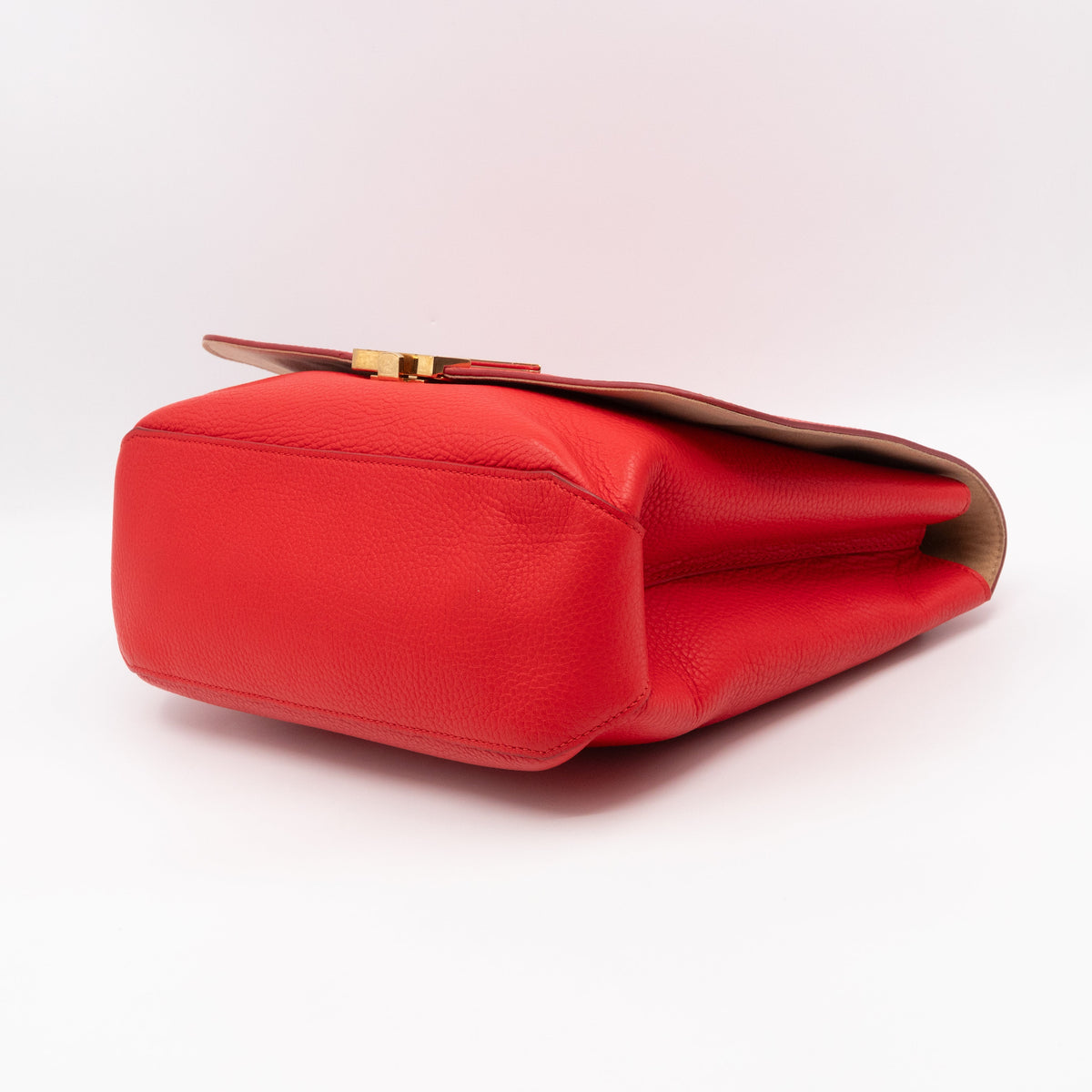 Louis-vuitton Volta Bag Red Taurillon Leather