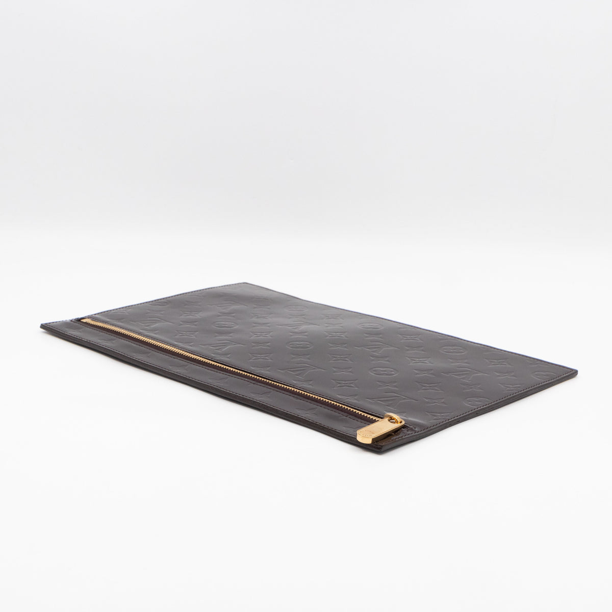 Louis-vuitton Pershing GM Rouge Fauviste Vernis Leather