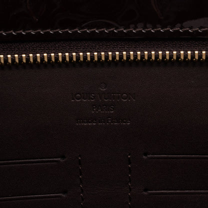 Louis-vuitton Pershing GM Rouge Fauviste Vernis Leather