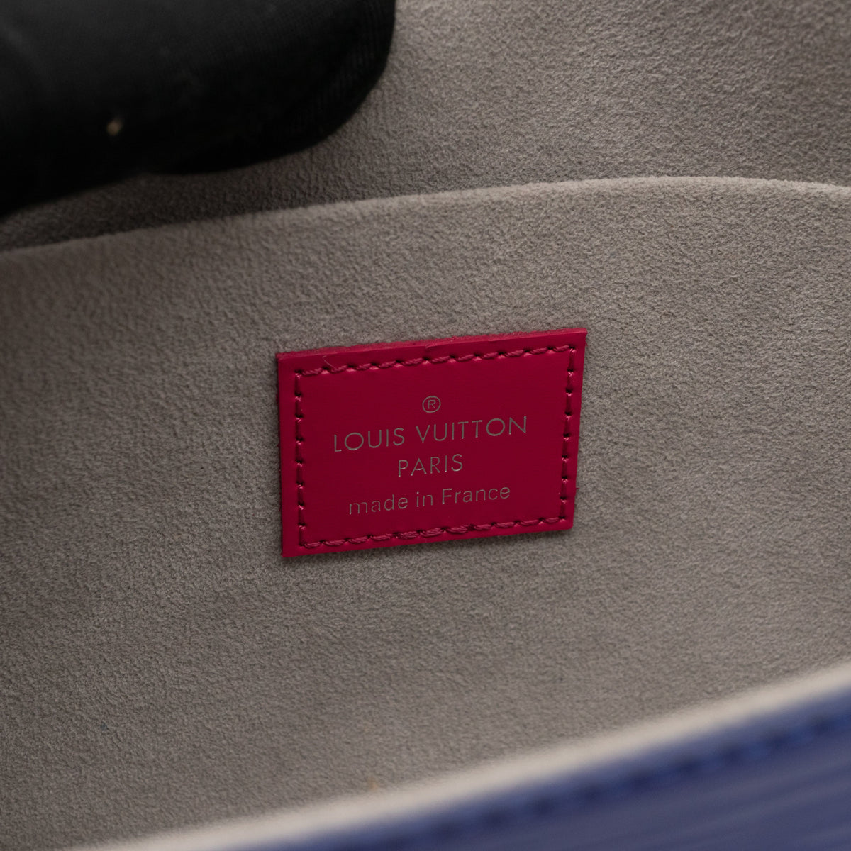 Louis-vuitton Pochette Felicie Pink & Blue Epi Leather