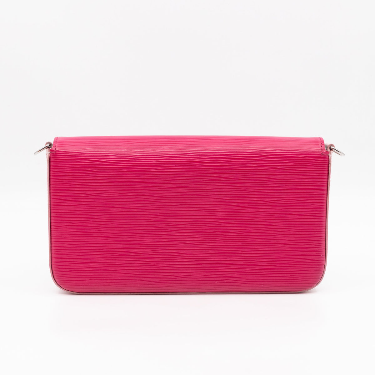 Louis-vuitton Pochette Felicie Pink & Blue Epi Leather