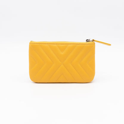 Mini O Case Yellow Leather