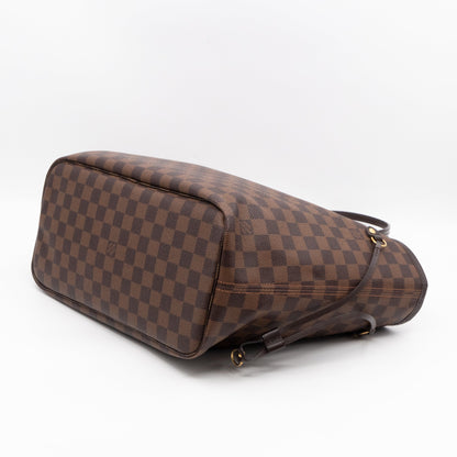 Louis-vuitton Neverfull MM Damier Ebene Rose Ballerine