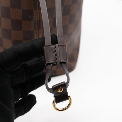 Louis-vuitton Neverfull MM Damier Ebene Rose Ballerine