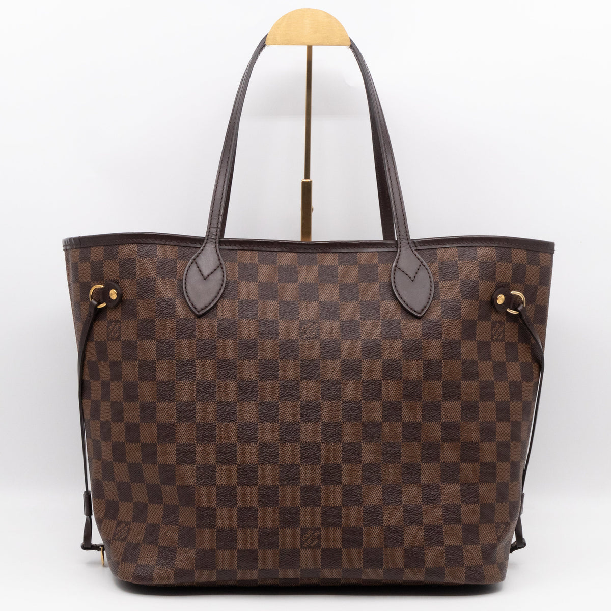 Louis-vuitton Neverfull MM Damier Ebene Rose Ballerine