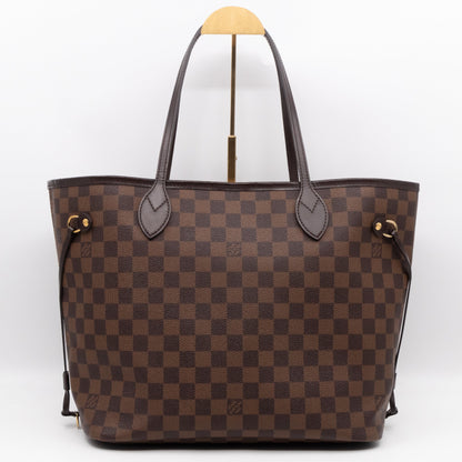 Louis-vuitton Neverfull MM Damier Ebene Rose Ballerine