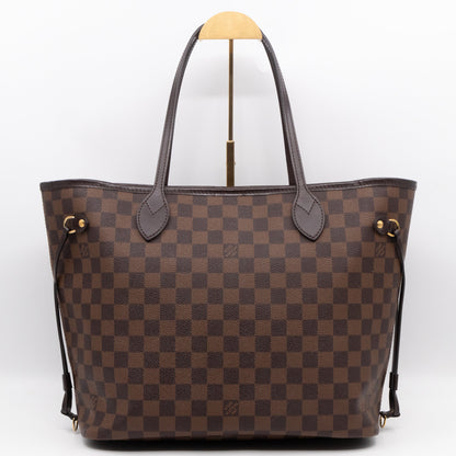 Louis-vuitton Neverfull MM Damier Ebene Rose Ballerine