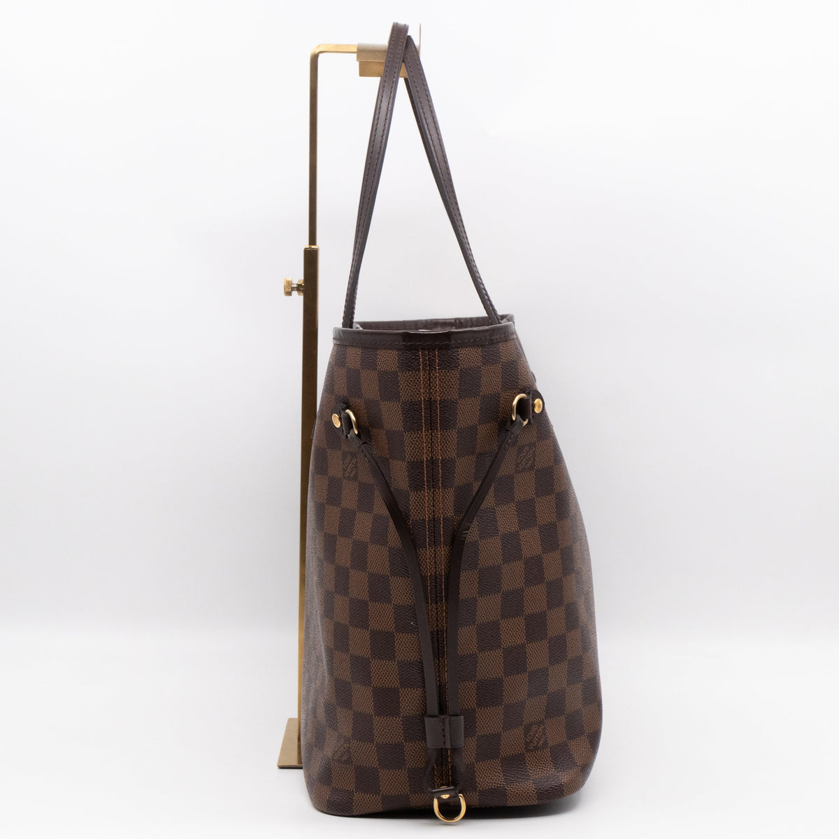 Louis-vuitton Neverfull MM Damier Ebene Rose Ballerine