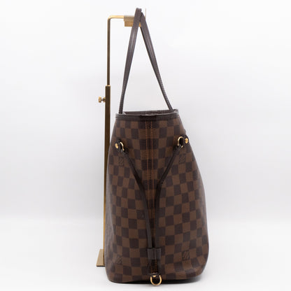 Louis-vuitton Neverfull MM Damier Ebene Rose Ballerine