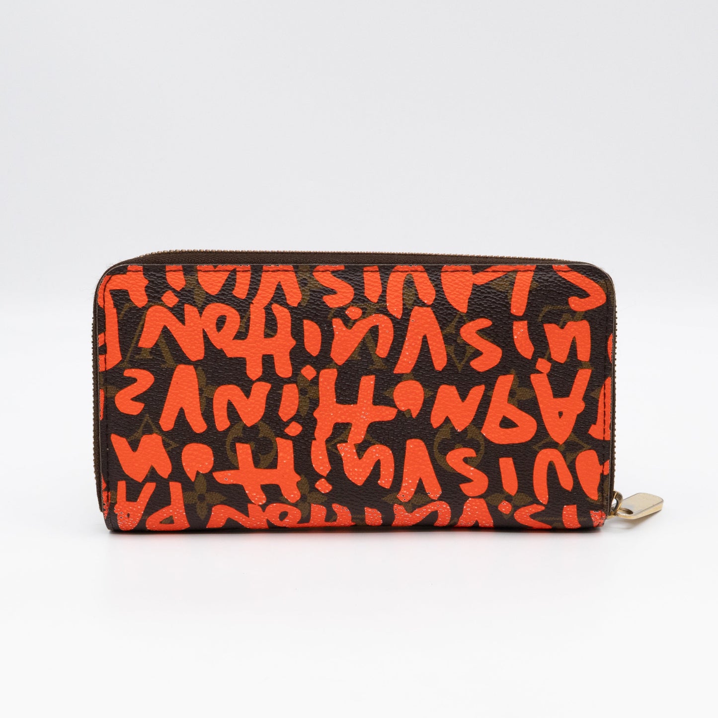Zippy Wallet Monogram Graffiti Orange