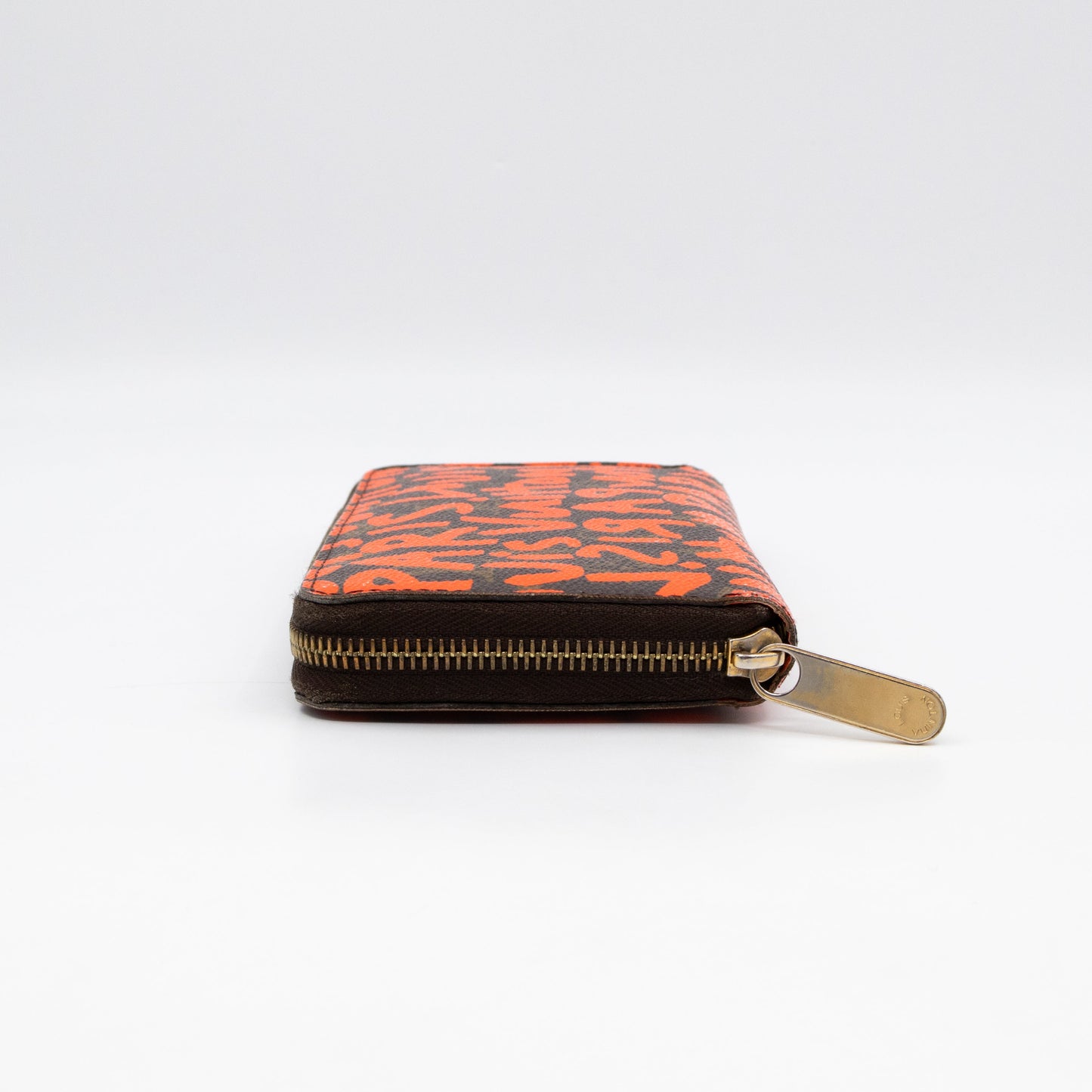 Zippy Wallet Monogram Graffiti Orange