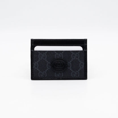 Interlocking Card Holder Black GG Supreme