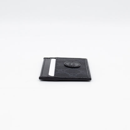 Interlocking Card Holder Black GG Supreme