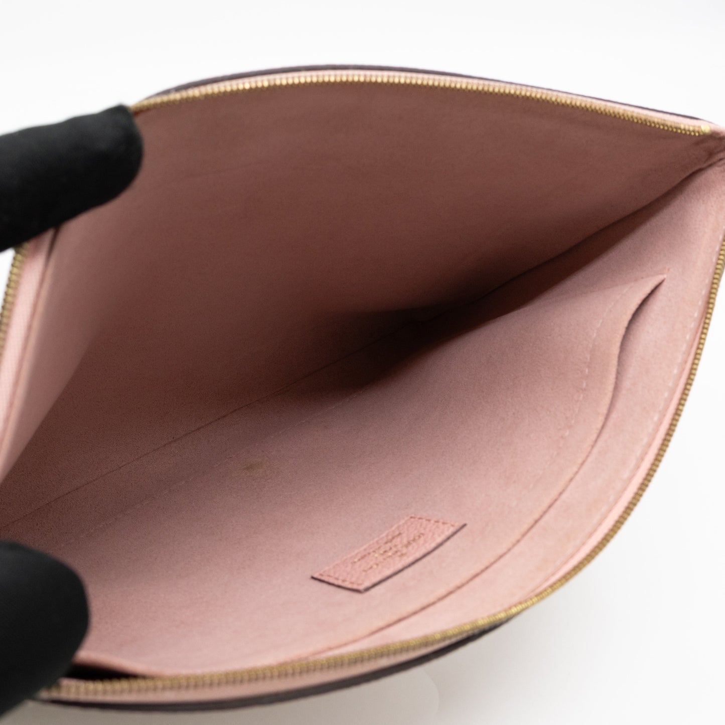 Louis-vuitton Daily Pouch Damier Azur Rose Poudre