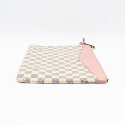 Daily Pouch Damier Azur Rose Poudre