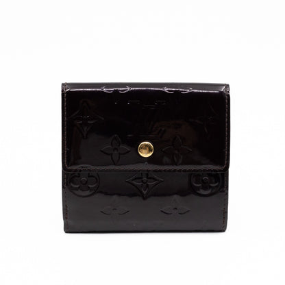 Elise Wallet Vernis Amarante