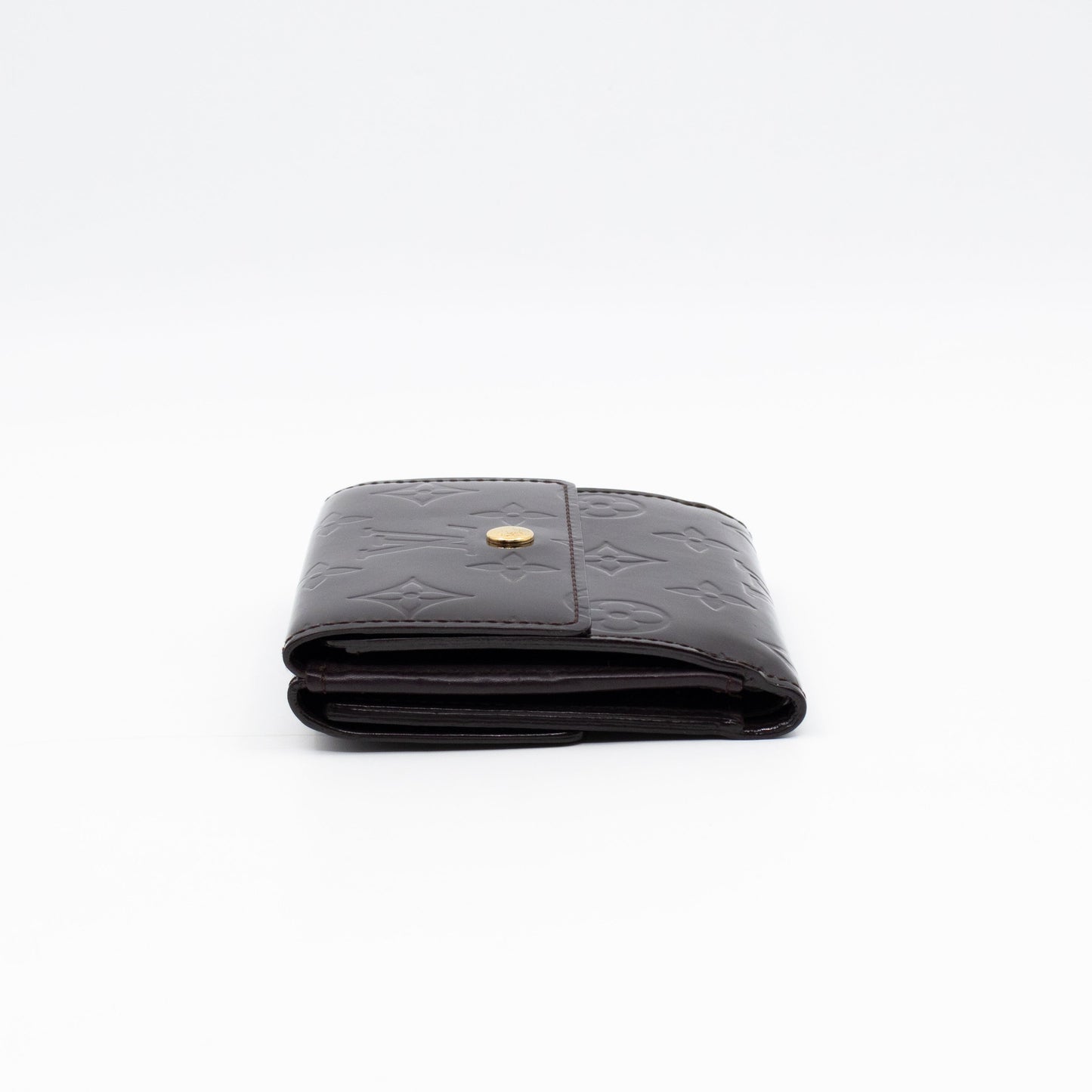Elise Wallet Vernis Amarante