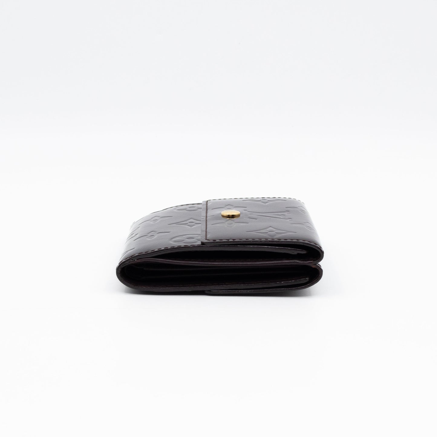 Elise Wallet Vernis Amarante
