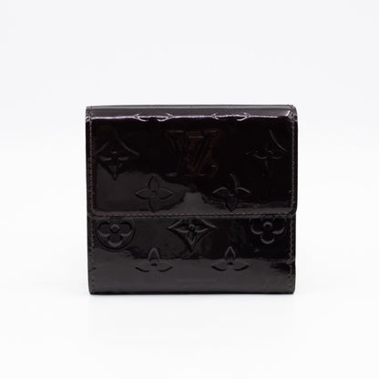 Elise Wallet Vernis Amarante