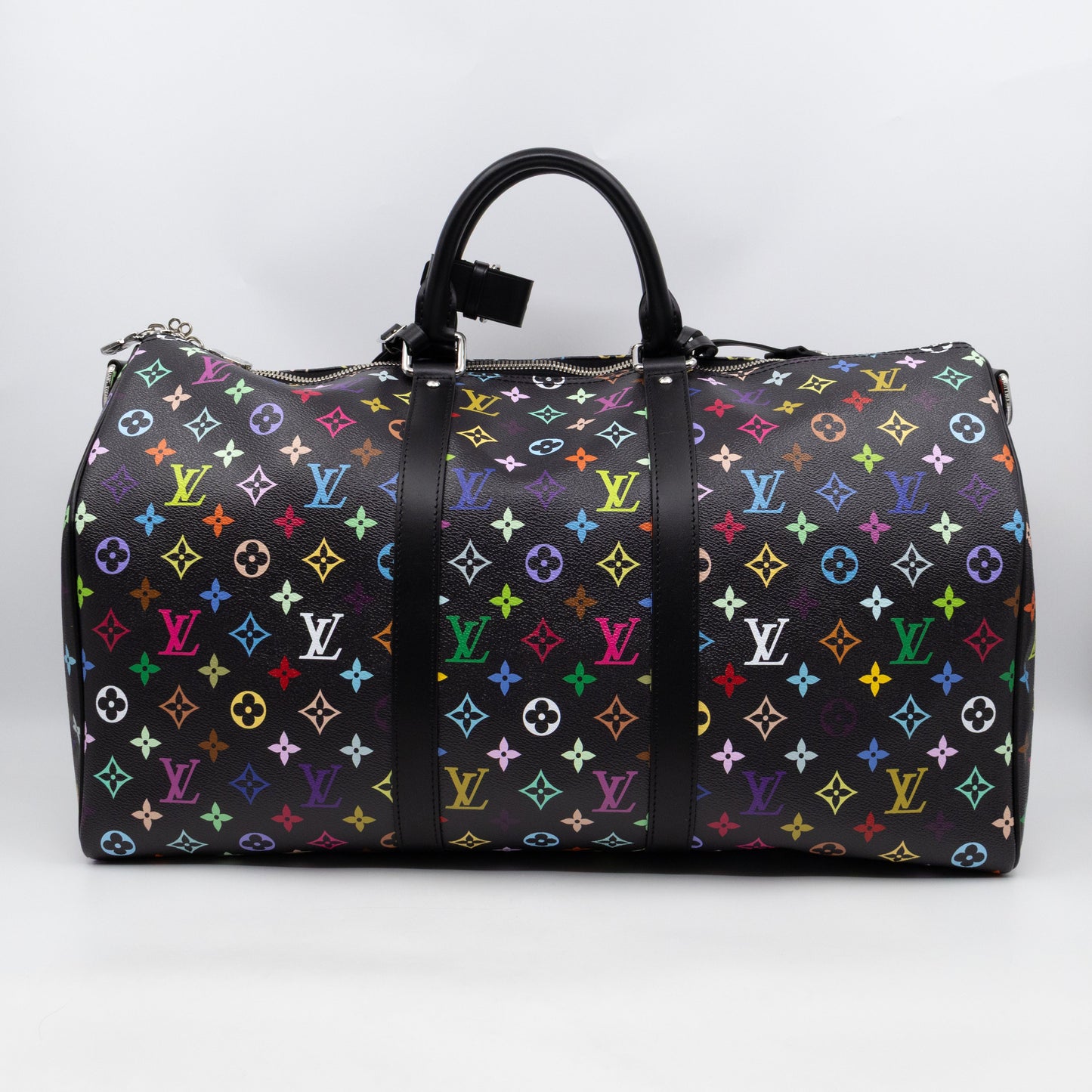 Keepall 50 Bandouliere LV x TM Black Multicolore