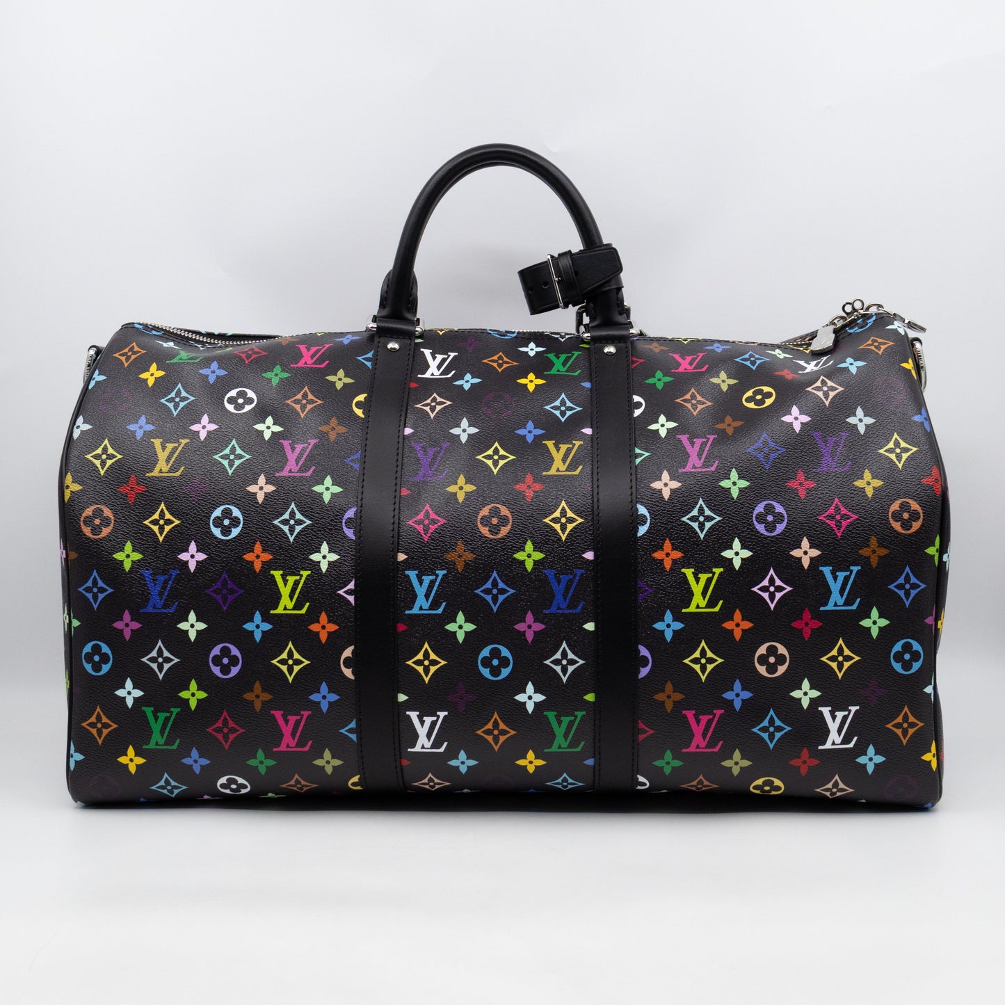 Keepall 50 Bandouliere LV x TM Black Multicolore