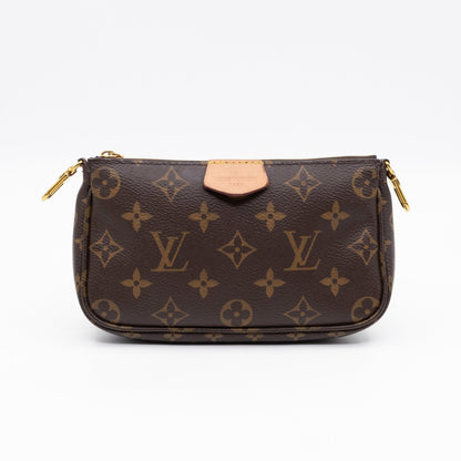 Pochette with Chain Monogram