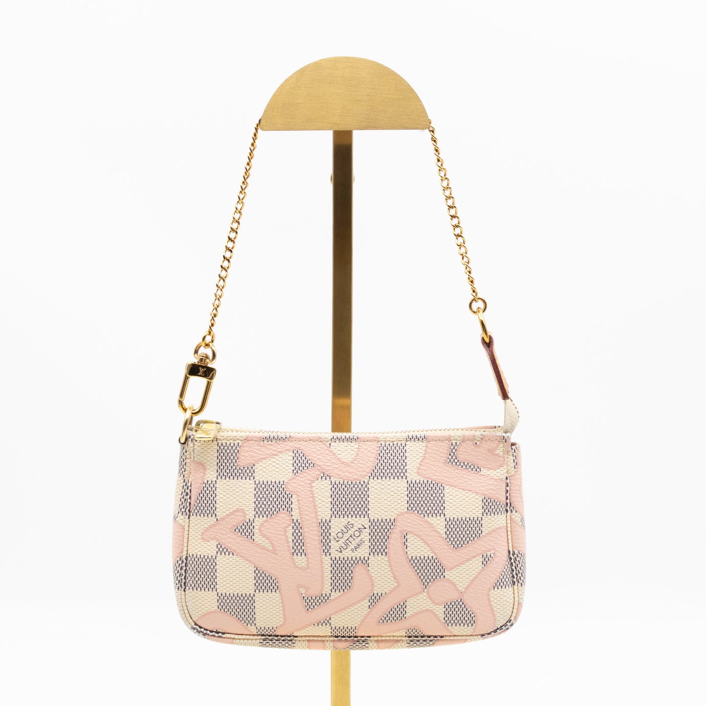 Mini Pochette Accessoires Damier Azur Tahitienne