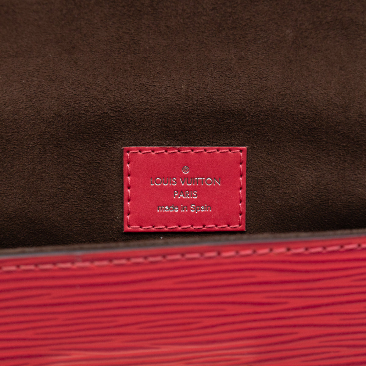 Louis-vuitton Cluny BB Coquelicot Epi Leather
